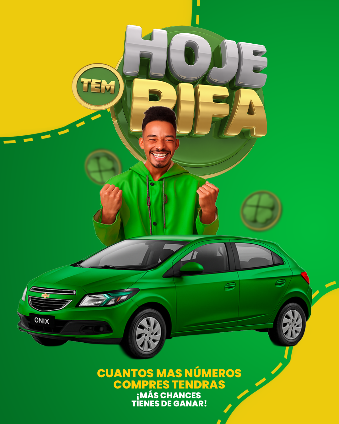 Ejemplo de flyer publicitario para redes